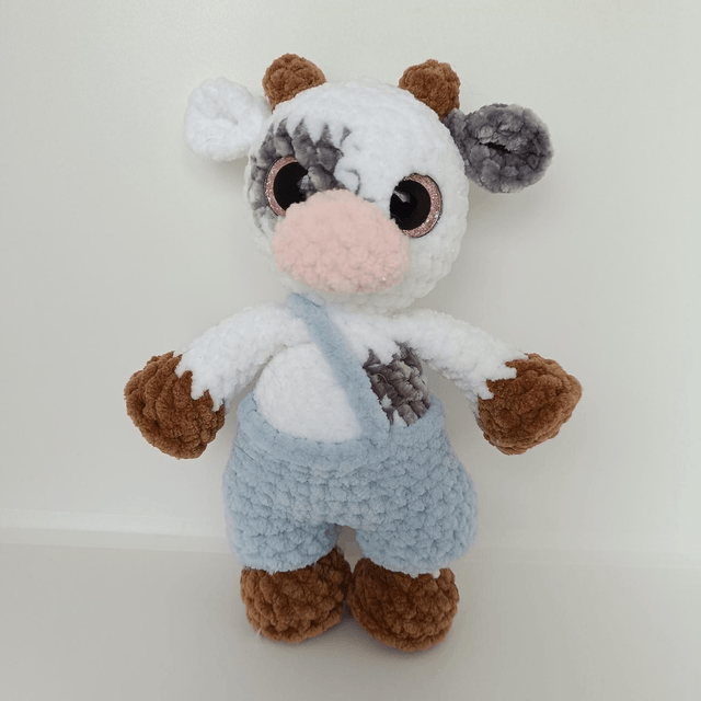 Vache en salopette 🐮